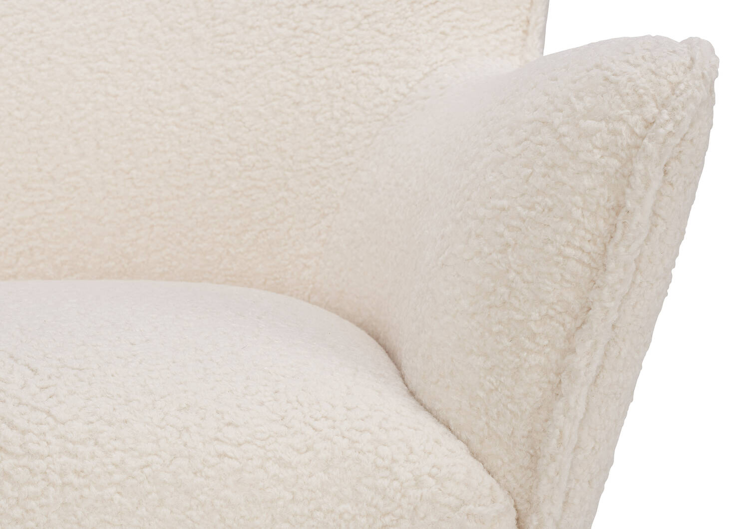 Fauteuil Dolly -Woolly naturel