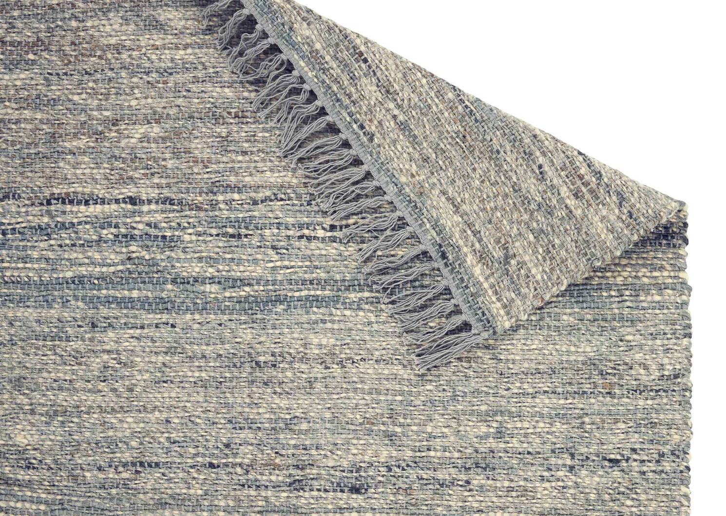 Tapis d&eacute;c. Stormont 36x60 marine/naturel