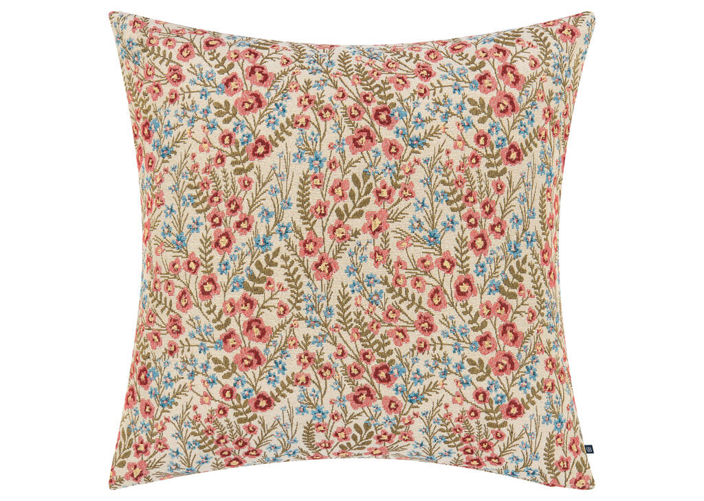 Coussin floral Therese 20x20 iv/multi