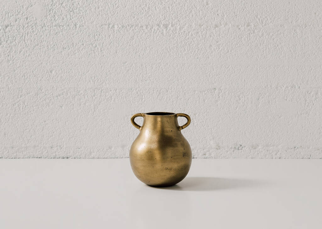 Tommy X UB Vase Short Brass