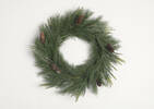 Couronne aiguilles de pin giv. Kringle