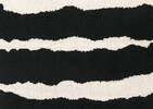 Coussin Tillie 20x20 naturel/noir