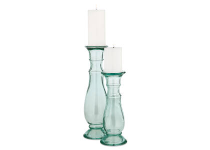Mylah Candle Holders Clear