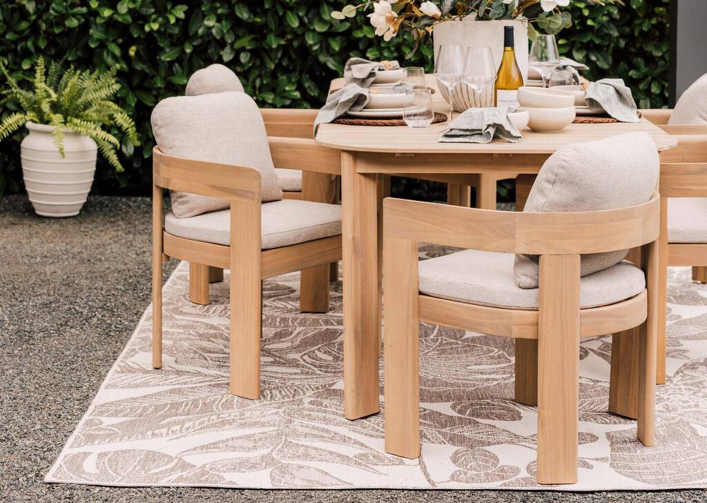 Tonga Outdoor Dining Table -Natural