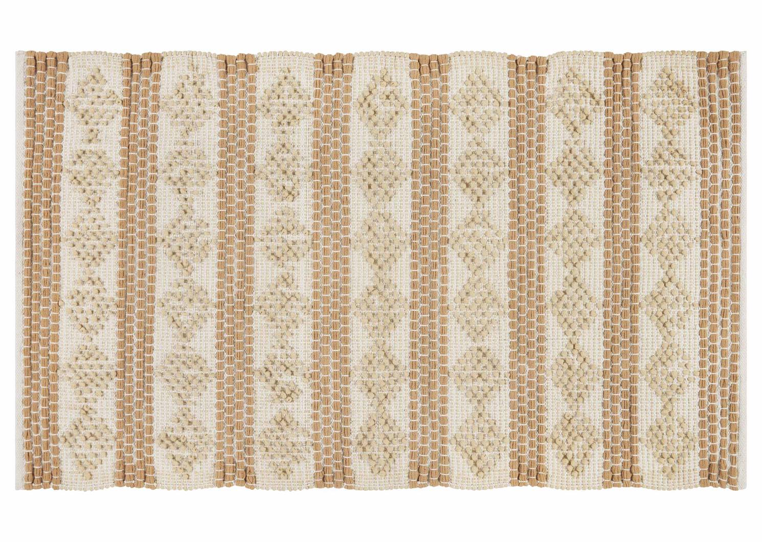 Samson Accent Rug 36x60 Ivory/Sand