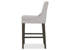 Murdoch Counter Stool -Cyrilo Slvr/Mink