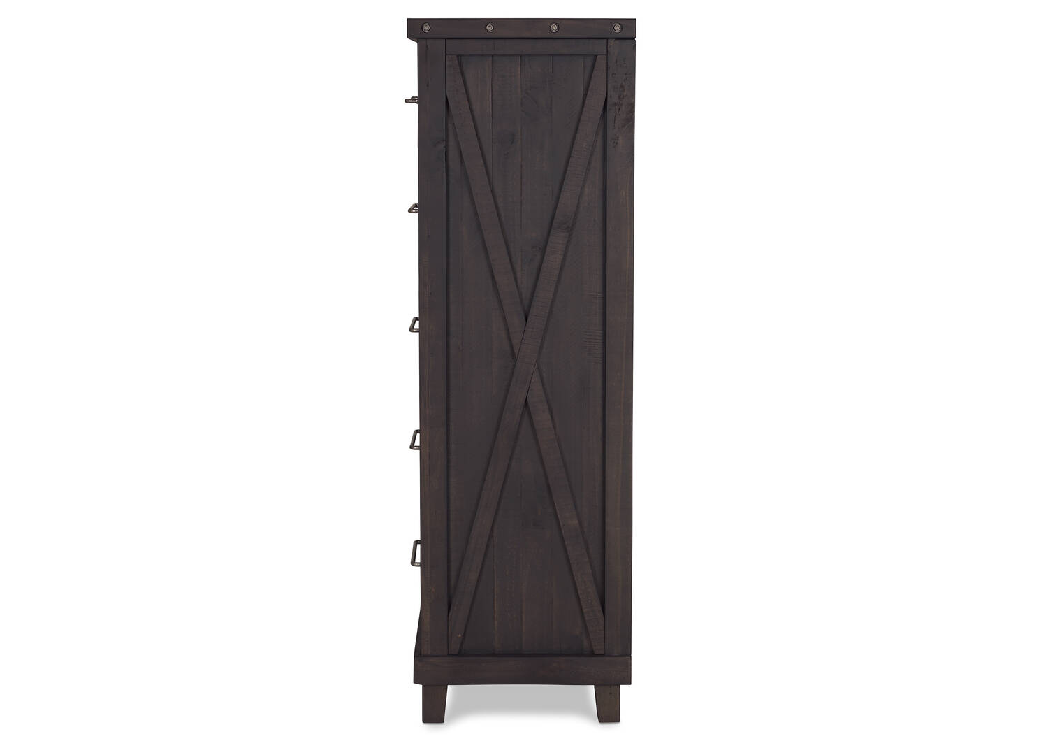 Commode 6 tiroirs Ironside -café