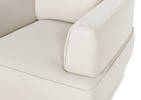 Amara Swivel Armchair -Kent Linen