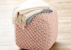 Saylor Pouf Blush