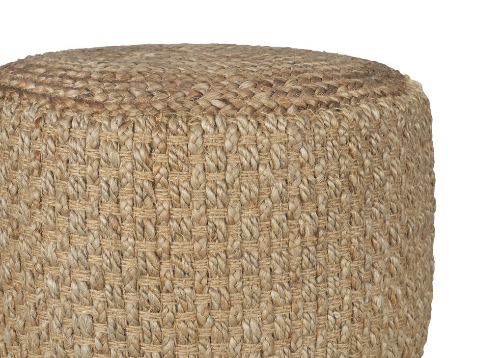 Kai Jute Pouf Natural