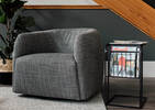 Egan Swivel Armchair -Dean Pepper