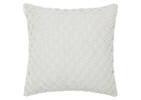 Coussin Corde 20x20 blanc