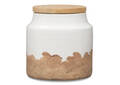 Vanna Canister Small Milk/Natural