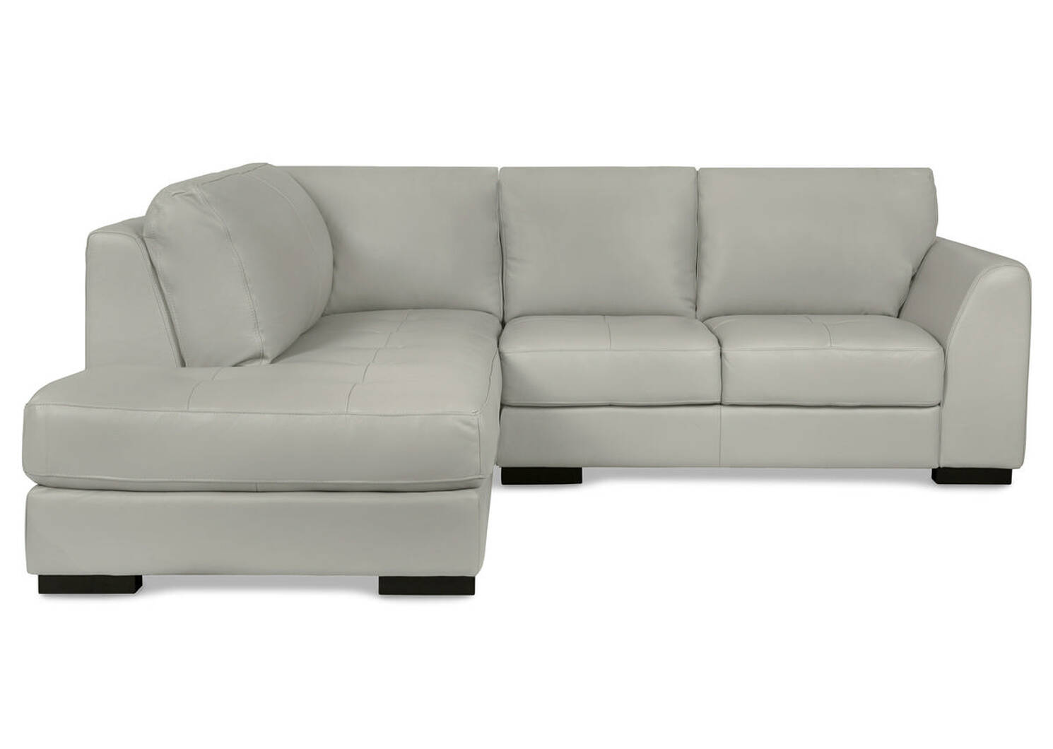 Boone Leather Condo Sofa Chaise -Do, LCF