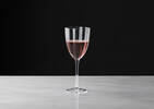 Violet Wine Glass Clear