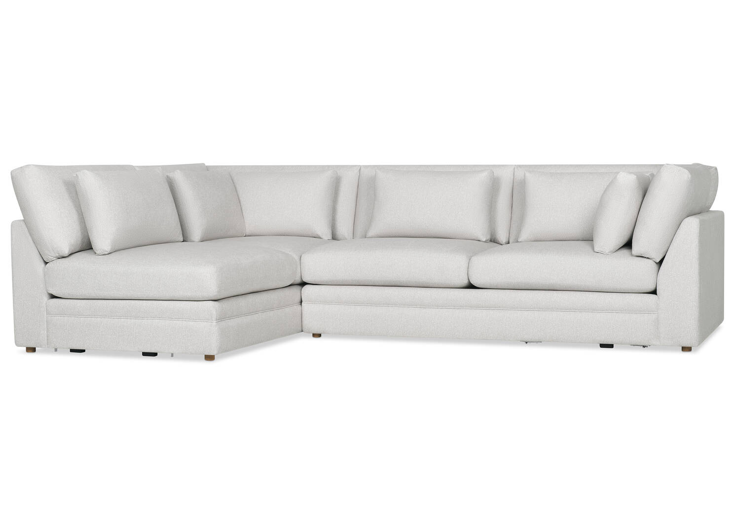 Antonio Sectional LCF -Sofie Pearl