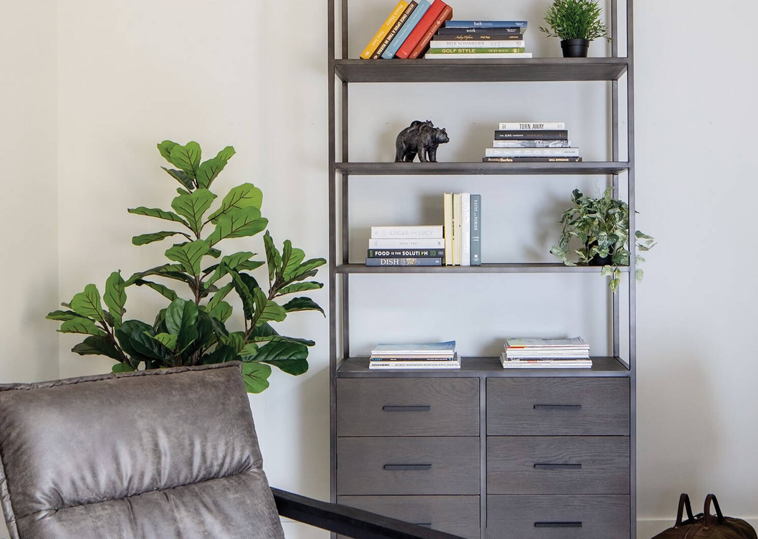 Lenyx LG Bookshelf -Hanna Oak