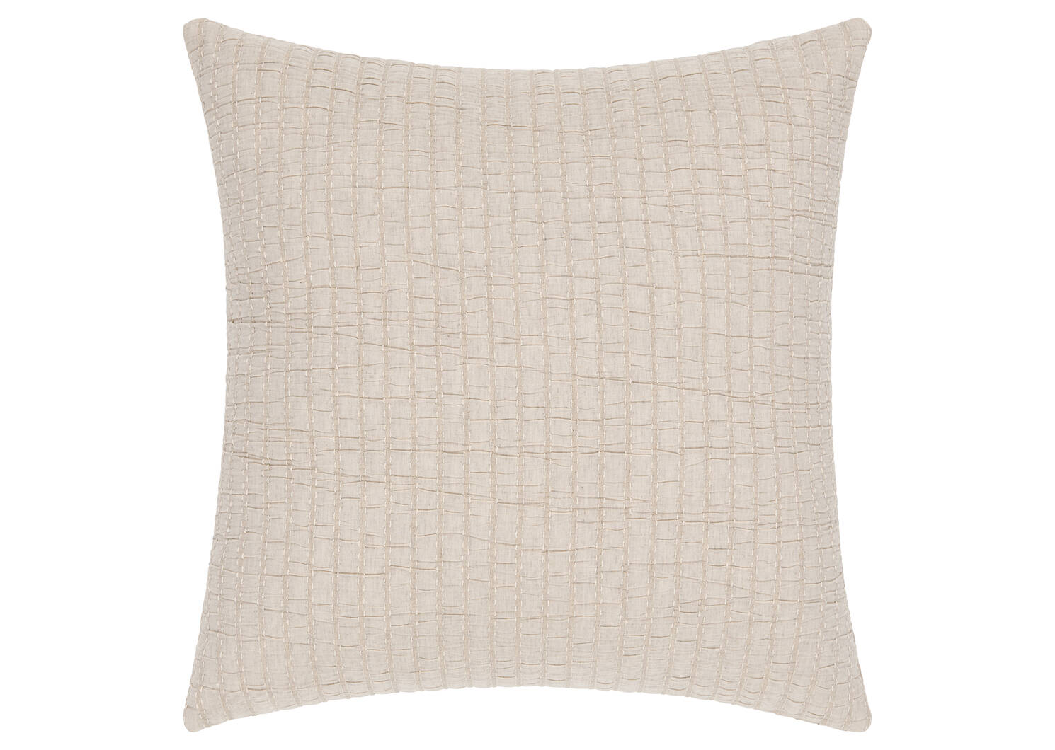 Monaco Cotton Sham 24x24 Sand