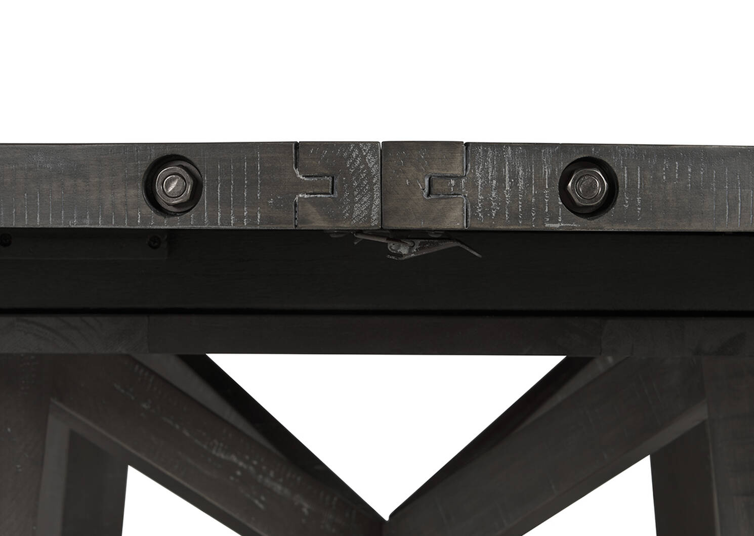 Ironside Ext Dining Table Rnd -Smoke