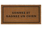 Paillasson Gagnez un chien naturel