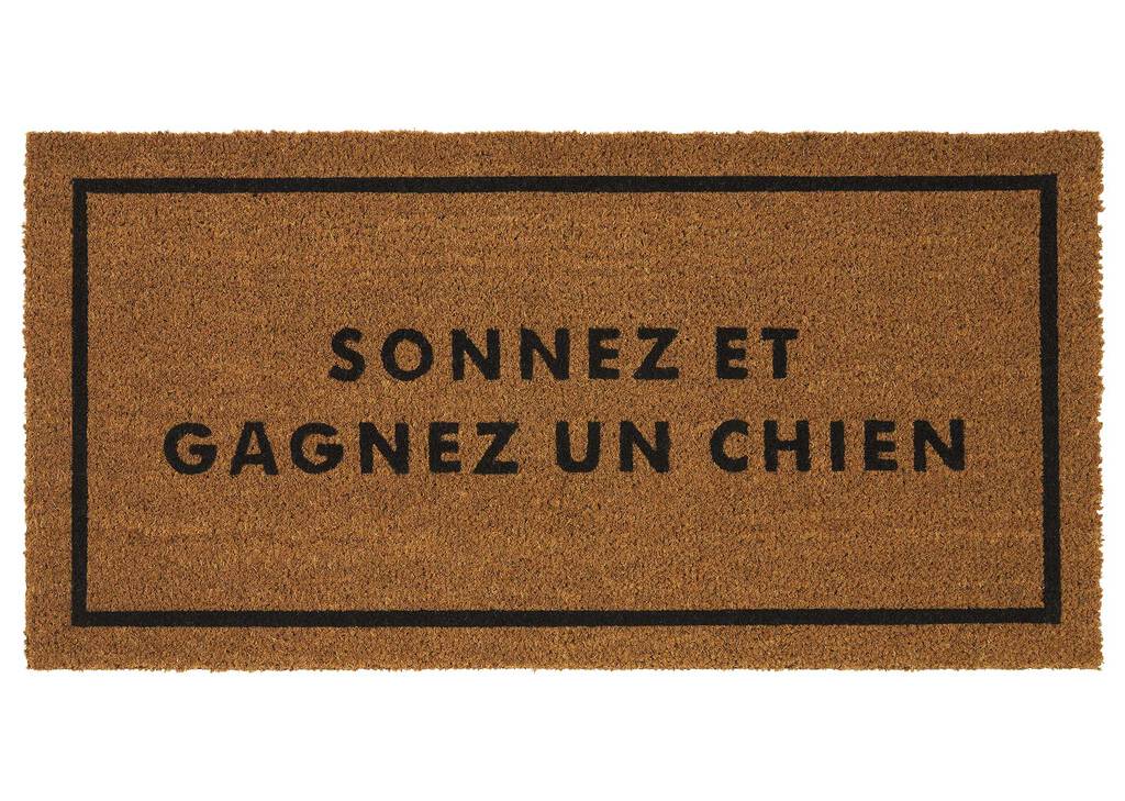 Paillasson Gagnez un chien naturel