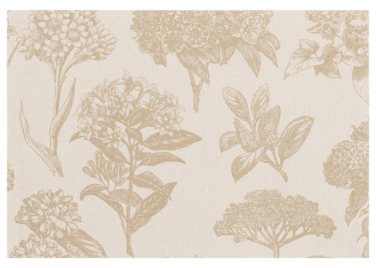 Hydrangea Placemat Natural/Sand