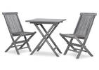 Galiano 3PC Patio Set -Teak Grey
