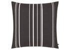 Perth Stripe Outdoor Pillow Black/Ivo