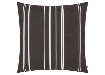 Perth Stripe Outdoor Pillow Black/Ivory