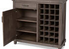 Ironside Wine Cabinet -Rustic Grey