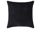 Coussin en velours Galerie 20x20 noir