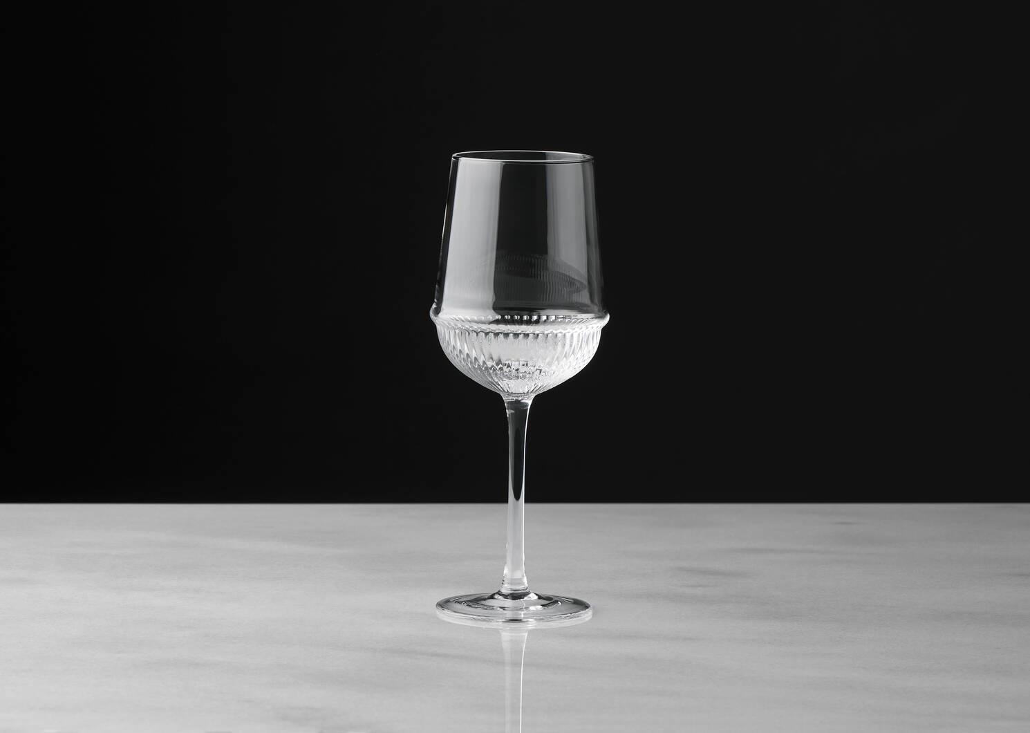 Verre &agrave; vin Audrina transparent