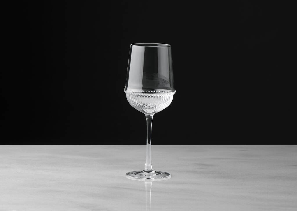 Verre &agrave; vin Audrina transparent