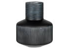 Tommy X UB Glass Vase Wide Indigo