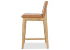 Ciera Leather Counter Stool -Olson Camel