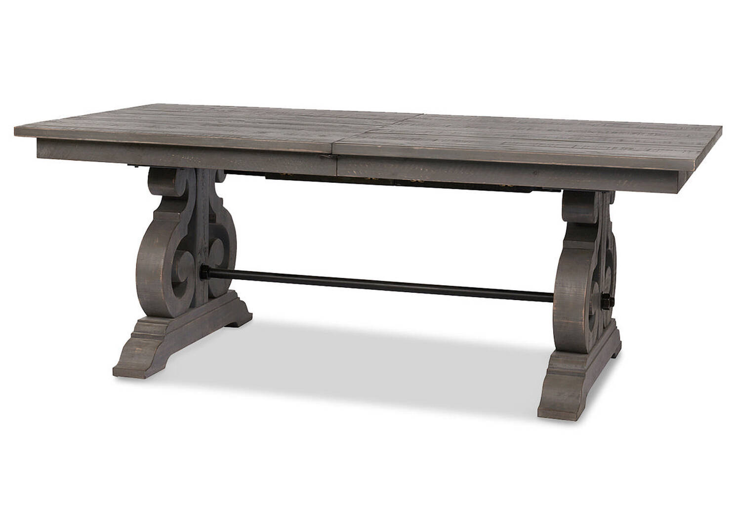 Churchill Ext Dining Table -Pewter