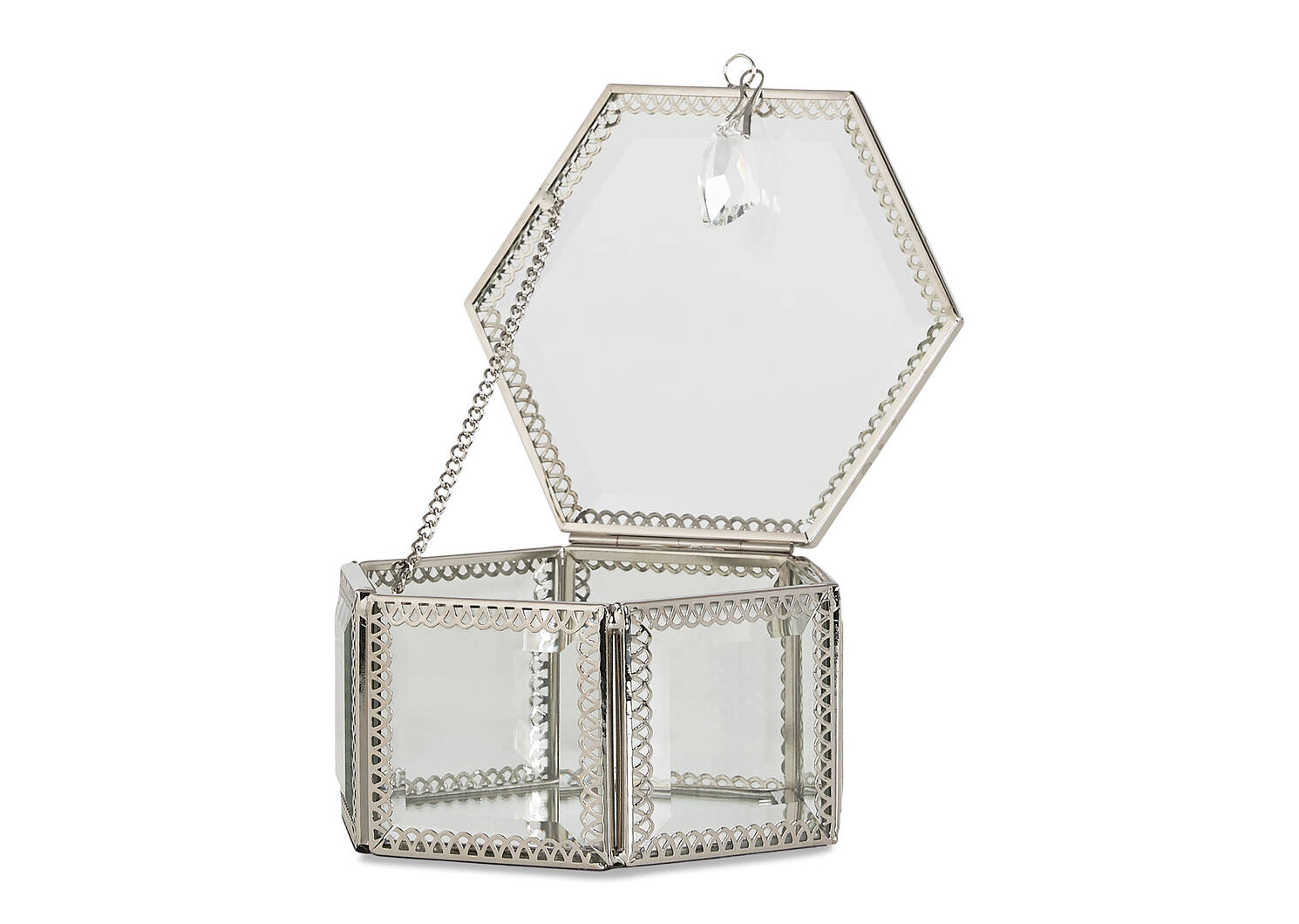 Boîte à bijoux hexagonale Markle