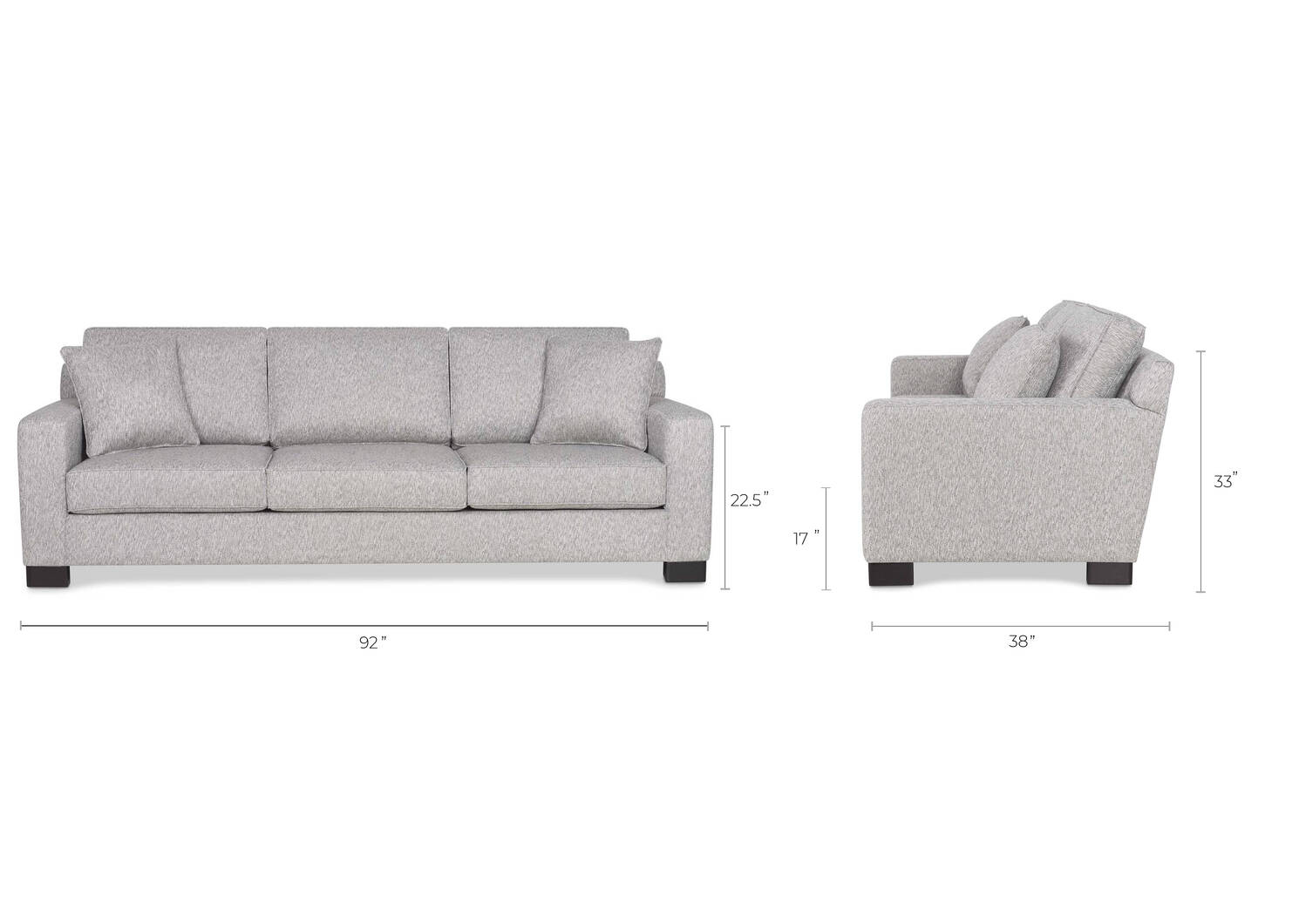 Manhattan Sofa -Bruno Cement