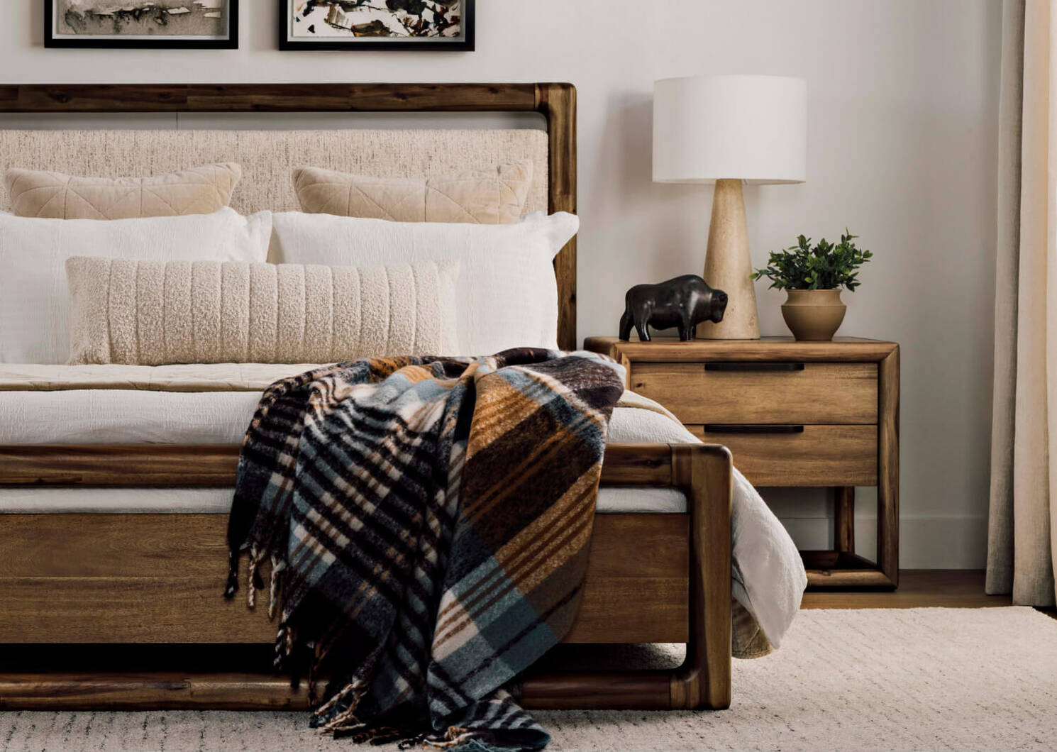 Werner Nightstand -Croydon Toffee