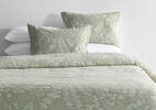 Emiya Leaf Duvet Set Queen Sage