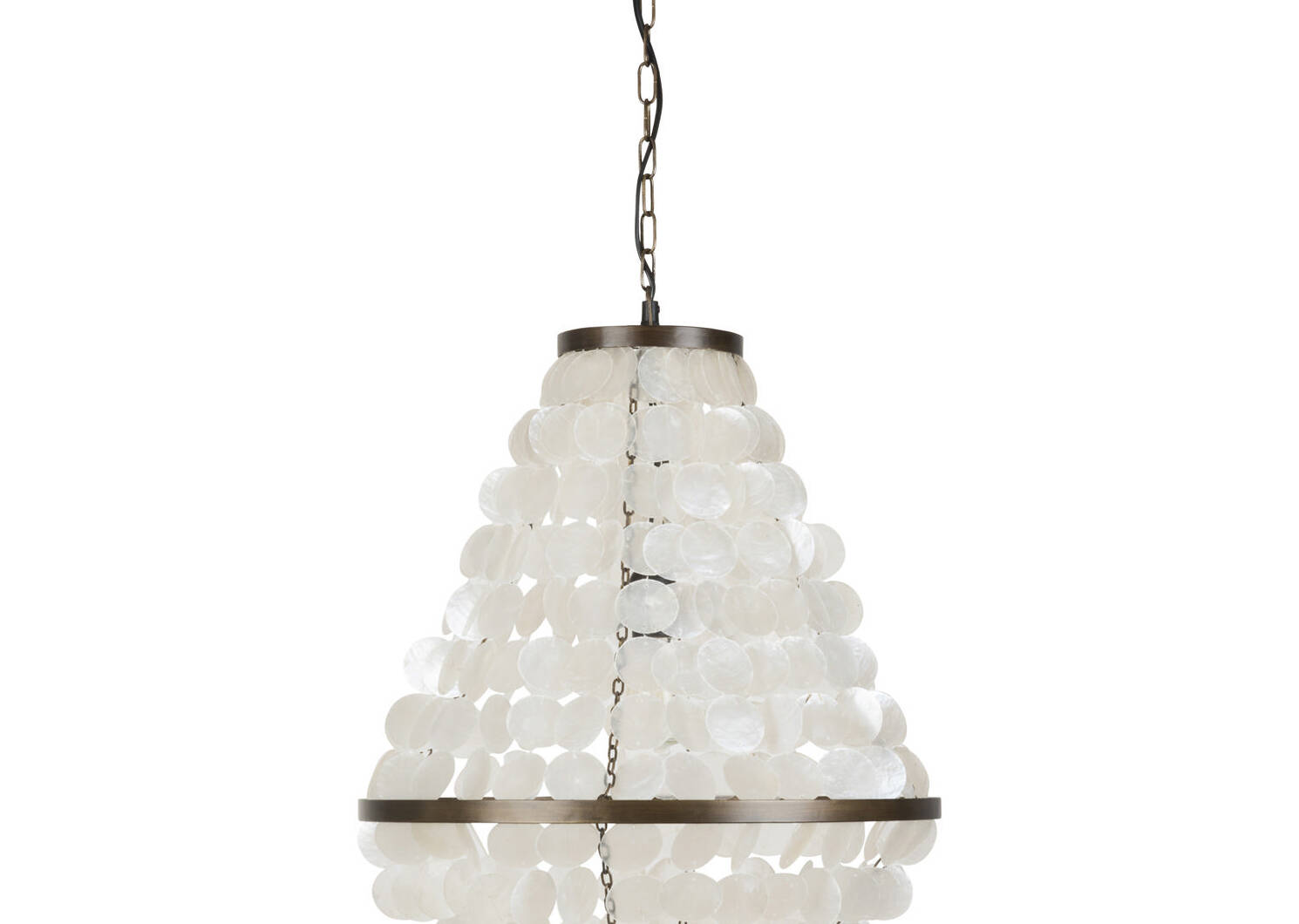 Tressa Capiz Chandelier