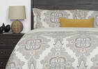 Paisley Duvet Set Queen Goldfield/Faw
