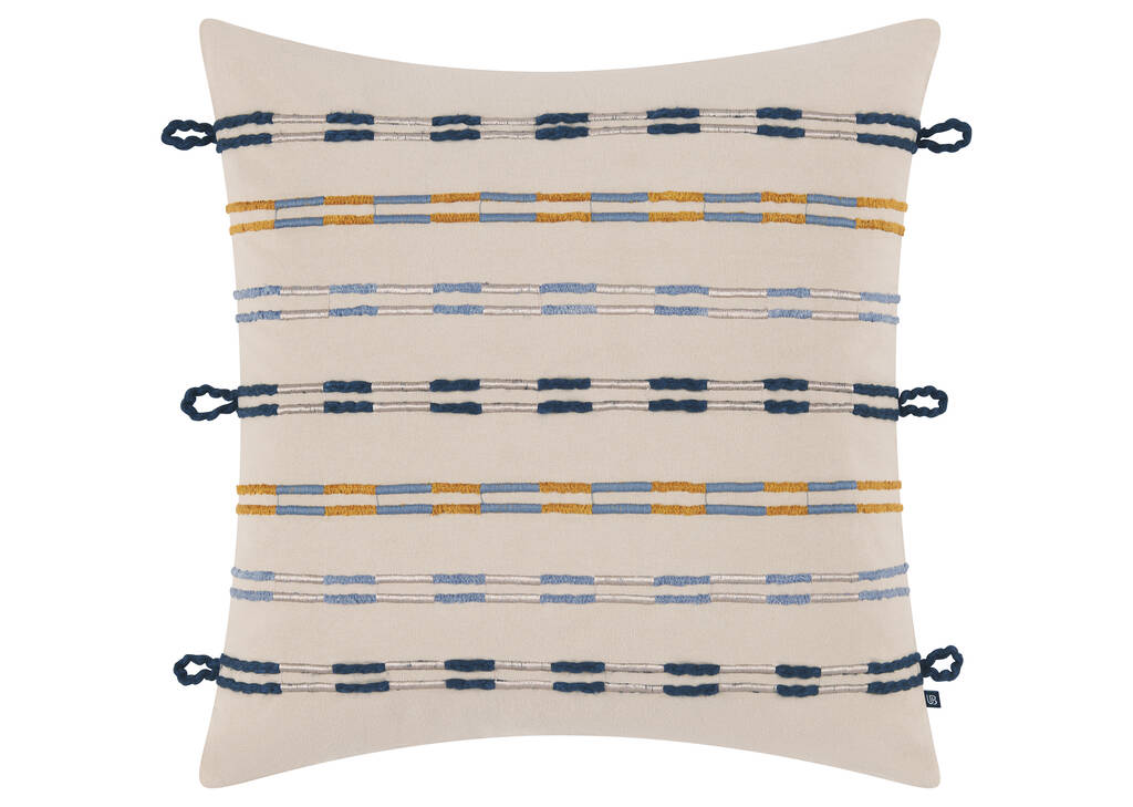 Coussin Pargo 20x20 sable/multi