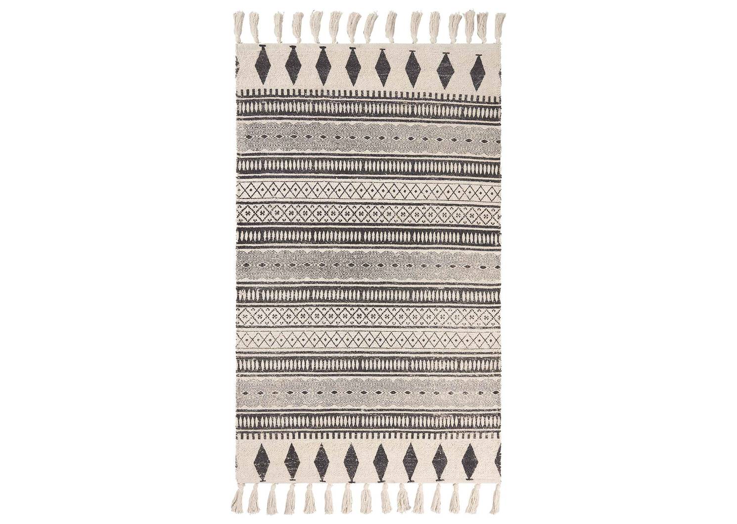 Waverly Accent Rug 36x60 Black/Natura