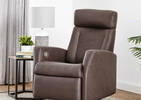 Fauteuil inc. motorisé Benson -Tre brun