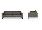 Mateo Sofa -Otis Pewter