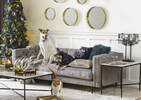 Kringle Metallic Tulle Dark Blue
