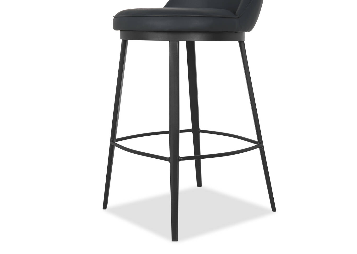 Tabouret Xavier -Boyd charbon