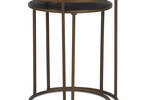 Hemsley Nesting Side Table Set -Brass
