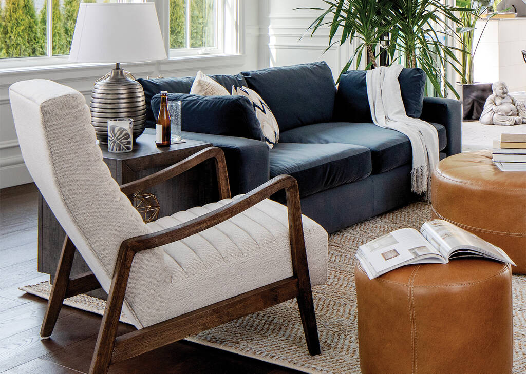 Fauteuil Coleman -Silas platine